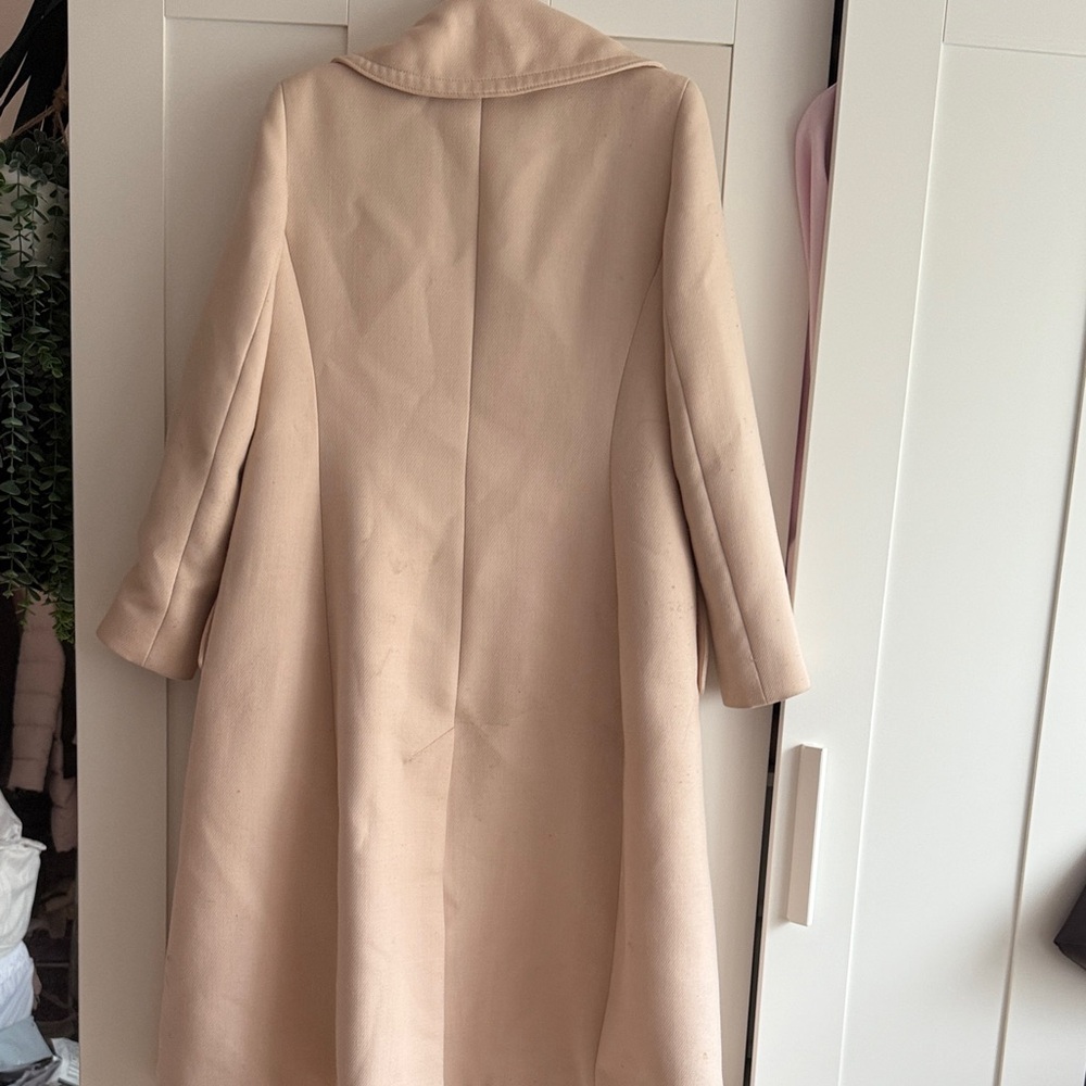 Club Monaco Women's Pale pink Trench Coat - Picture 4 of 15